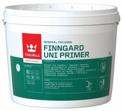 TIKKURILA ELEWACYJNY GRUNT FINNGARD UNI PRIMER 9L