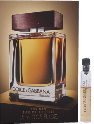 DOLCE&GABBANA THE ONE FOR MEN 1,5ML EDT MEN