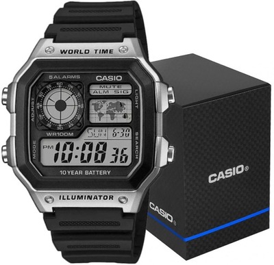 Zegarek Męski CASIO AE1200WH1CVEF BOX