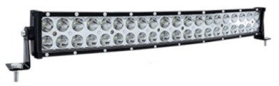 Лампа робоча протитуманна фара dalekosiężna 12v 24v 40x led 120w wygięta łuk 55cm фото №1