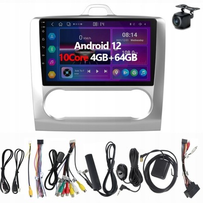 RADIO 2DIN ANDROID FORD FOCUS 2 3 MK2 MK3 2004-11  