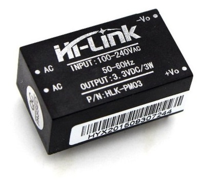 HLK-PM03 - miniaturowy zasilacz modułowy 3,3V 3W
