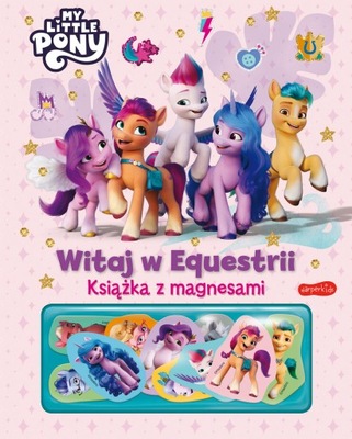 My Little Pony Książka z magnesami Kucyki Magnesy