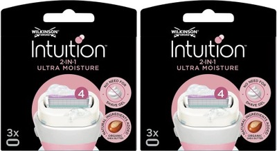 6x Wkłady WILKINSON Intuition Ultra Moisture