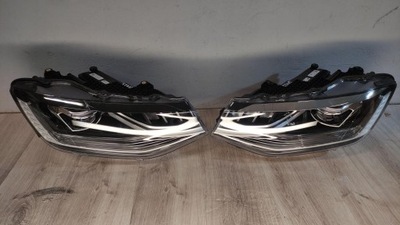 Vw caddy iv лампа левая правая передняя перед led 2k фото №1