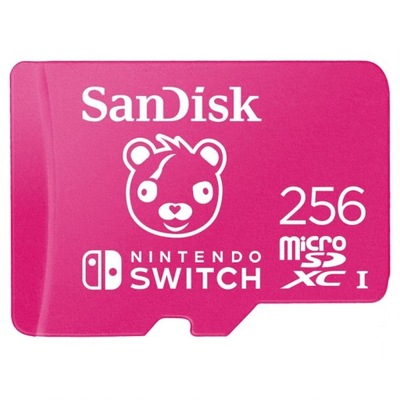 Karta pamięci SanDisk Nintendo MicroSD UHS I Card 256GB - Fortnite Edition