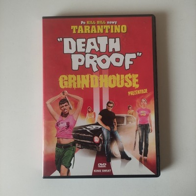 DEATH PROOF - GRINDHOUSE PREZENTUJE po Kill Bill nowy Tarantino - DVD -