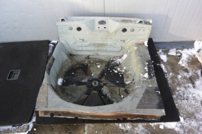 Поддон pas задний задняя vw passat b7 usa фото №1