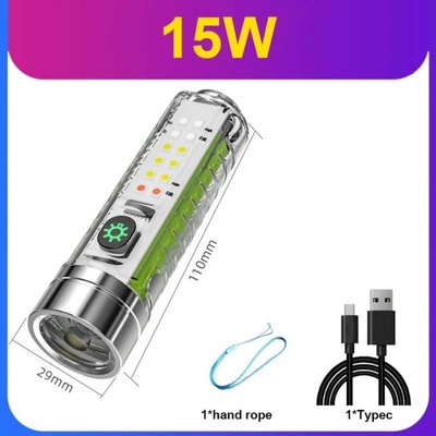 9999000LM SÚPER LUZ LINTERNA DIODO LUMINOSO LED 8 TRYBY Z BIA  