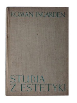 Studia z estetyki Roman Ingarden