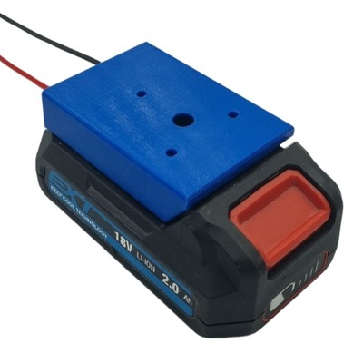 Adapter do baterii Erbauer EXT 18V z przewodami
