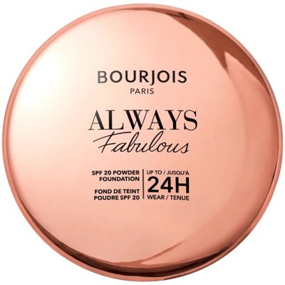 BOURJOIS Always Fabulous Púder v kompakte 115 Golden Ivory