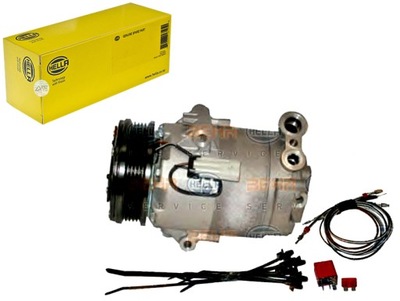 COMPRESSOR AIR CONDITIONER OPEL ASTRA H CVC6 HELLA - milautoparts-fr.ukrlive.com