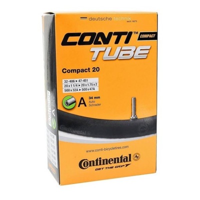 Dętka rowerowa Continental Compact 20 Auto