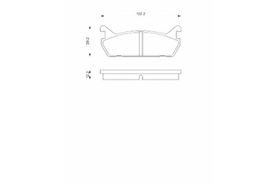 BOSCH TRINKELĖS STABDŽIŲ GAL. DAIHATSU APPLAUSE I MAZDA 323 C IV 323 F 