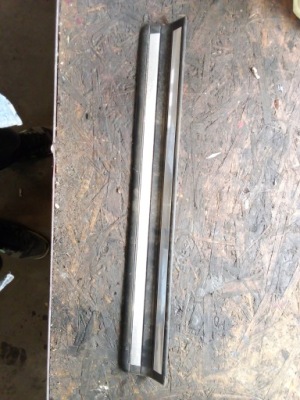 Молдинг накладка поріг перед лівий 8219185 bmw e46 фото №1