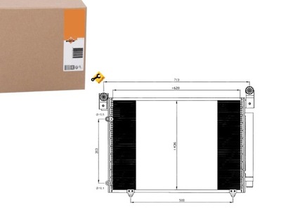 CONDENSADOR DE ACONDICIONADOR MAZDA MPV 00- NRF  