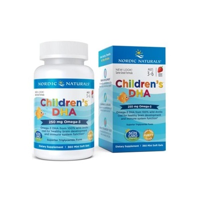 Nordic Naturals Children's DHA 250 mg (90kaps)