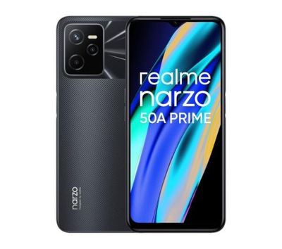 REALME NARZO 50A Prime | 4 GB RAM | 64 GB ROM | FLASH BLACK | RMX3516