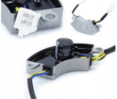 MODUŁ AVR REGULATOR NAPIĘCIA AGREGATU 250V 220uF HONDA GX160 168F OHV 2KW