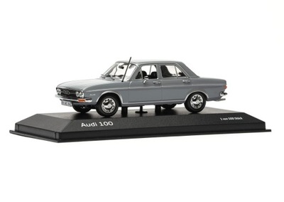 МОДЕЛЬ AUDI 100 C1 LIMOUSINE, SMOKE GREY СЕРИЙ 1:43 фото