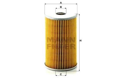 MANN-FILTER FILTRAS ALYVOS MASSEY FERGUSON JOHN DEERE CASE CATERPILAR 