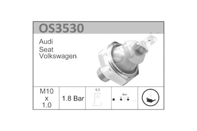 CALORSTAT BY VERNET SENSOR DE PRESIÓN ACEITES AUDI 100 C3 100 C4 200 C3  