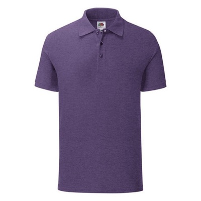 Koszulka męska Iconic Polo FruitLoom Purple M