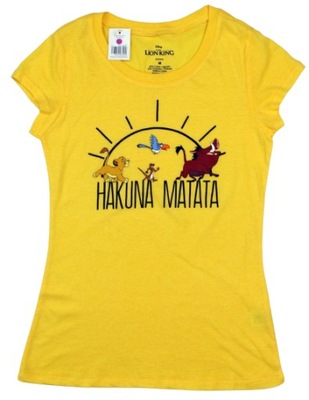 DISNEY Król Lew Hakuna Matata Koszulka T-shirt r.M