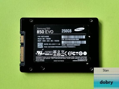 SSD 250GB Samsung 850 Evo