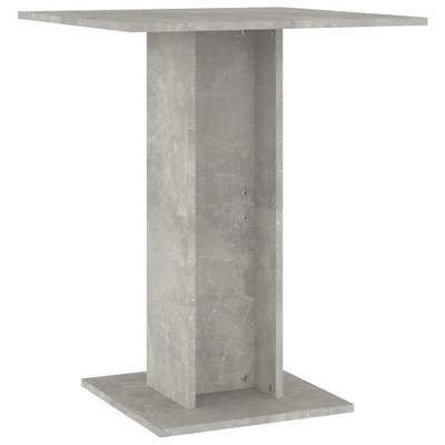 Stolik bistro, szarość betonu, 60x60x75 cm, pły