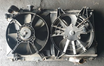 Радіатор з вентилятори kia shuma i 1.5 фото №1