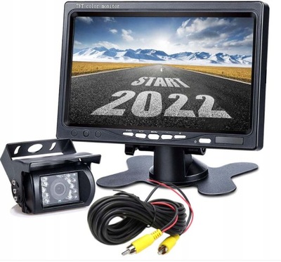 KAMERA COFANIA SAMOCHODOWA BUS TIR MONITOR JAKOŚĆ+