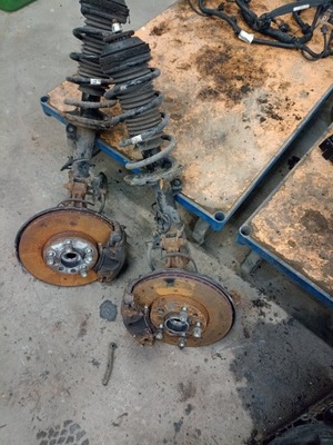 Opel meriva b 1.4 16v амортизационная стойка правый фото №1