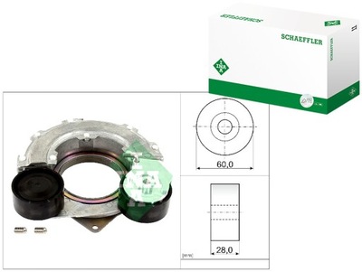 Натягувач ремінь клиновий hyundai i30 kona tucson kia ceed proceed фото №1