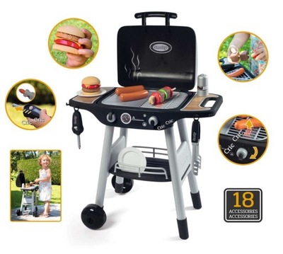 SMOBY Grill ogrodowy dla dzieci Barbecue akcesoria