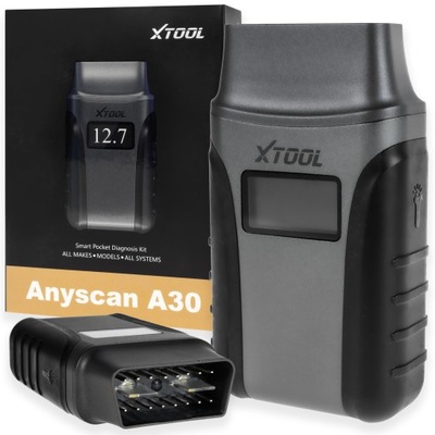 БЕСПРОВОДНОЙ SKANER ИНТЕРФЕЙС ДИАГНОСТИЧЕСКИЙ XTOOL A30 OBD2 BT