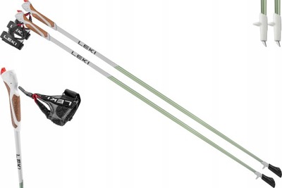 Kije karbon Kijki Nordic Walking LEKI PASSION 120cm Federacja NW Poleca!