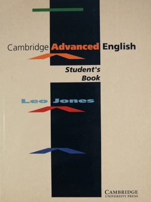 Cambridge Advanced English Students Book Leo Jones