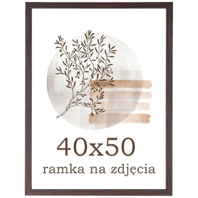 Ramka 40x50 ramki na zdjęcia wenge rama foto