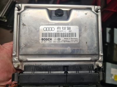 AUDI A6 C6 БЛОК УПРАВЛЕНИЯ ДВИГАТЕЛЯ 0261208363 4F0910560