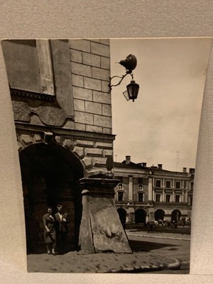 ZAMOŚĆ RYNEK WIELKI POCZTÓWKA PRL