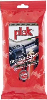 PLAK ŚCIERECZKI DO KOKPITU BŁYSK WANILIA 24SZT