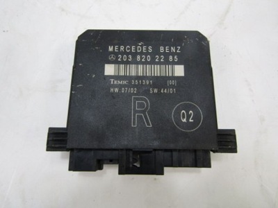 Mercedes w203 модуль блок керування двері 2038202285 фото №1