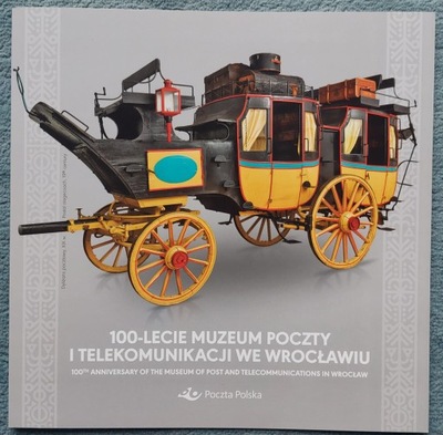 Folder 100 lecie Muzeum Poczty i Telekomunikacji Aparat Telefonicznyi