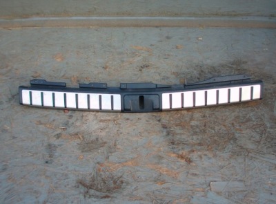 Lexus rx 450h накладка na pas задній поріг фото №1