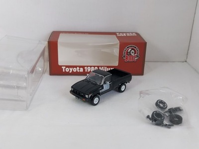 BM Creations 1:64 Toyota Hilux 1980 LHD black