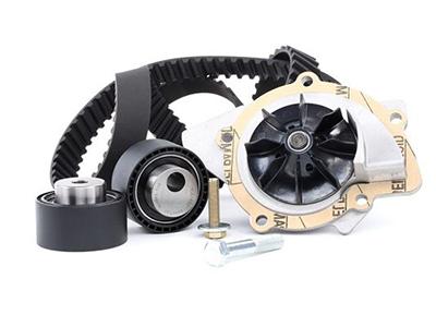 Citroen оригінальний номер 1609524480 насос водяна + набір ремінь розподільного валу фото №1