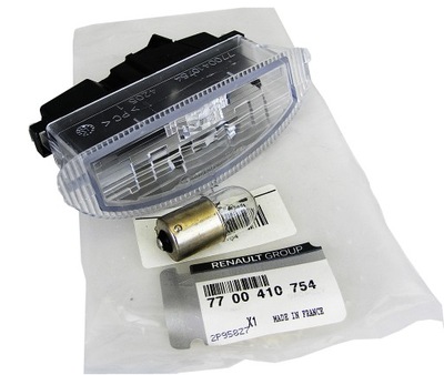 Oryg лампа номерного знака clio ii twingo i logan sandero фото №1