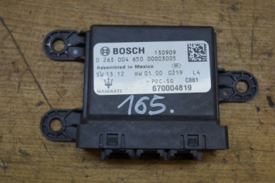 Модуль парковки pdc maserati ghibli quattroporte фото №1